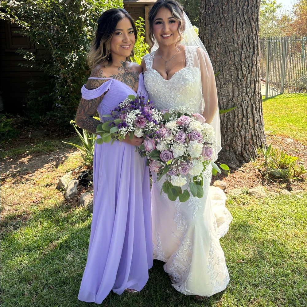 Lilac Bridesmaid Dress
